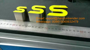 Yike Bán Chạy LED Quảng Cáo Nhôm Thư Bender Máy, Đăng Ký Kênh Thư Máy Làm - Product Image 5