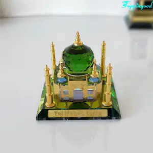 Modèle promotionnel Taj Mahal en cristal pour cadeaux souvenirs