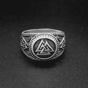 BC002 HuiLin de plata de la joyería eslava anillo dominante de accesorios de los hombres, anillo de - Product Image 4
