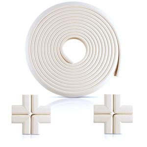 Protector de Esquinas y Bordes para la Seguridad del Bebé, Juego de Protectores de Plástico Ecológico, Artículos para el Hogar Portátiles - Product Image 5