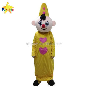 Costumes de mascotte <span class=keywords><strong>Bumba</strong></span> pour adulte, Funtoys CE, chapeau jaune - Product Image 1
