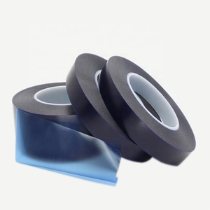 เทปยางพีวีซีสีฟ้าโปร่งแสงทนความร้อนสูง กาวซิลิโคนเป็นมิตรกับสิ่งแวดล้อม สำหรับป้องกันพื้นผิวโลหะแผงวงจรพิมพ์และการชุบโลหะ - Product Image 2