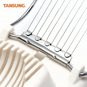 Màu Trắng ABS + Công Cụ Cắt Trứng Luộc Bằng Thép Không Gỉ - Product Image 3