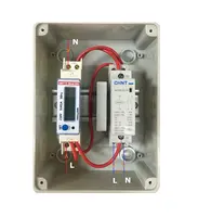 Medidor eléctrico EM115-Mod-DO carril din, MultiControl remoto inteligente