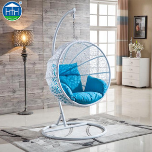 DW-CH171017 En Plein Air À <span class=keywords><strong>Bascule</strong></span> Suspendu Rotin Ball Chair, Rond Fauteuil Suspendu - Product Image 4