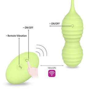 Silicona <span class=keywords><strong>Kegel</strong></span> <span class=keywords><strong>bolas</strong></span> Vaginal Tight ejercicio vibrante teledirigido <span class=keywords><strong>bolas</strong></span> ben Wa - Product Image 3