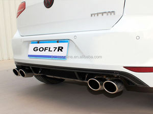 Sistema de escape para coche Volkswagen VW <span class=keywords><strong>Golf</strong></span> VII <span class=keywords><strong>Golf</strong></span> 7 MK7 <span class=keywords><strong>R</strong></span> <span class=keywords><strong>LINE</strong></span>, acero 304 - Product Image 4