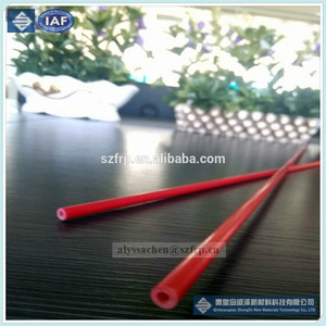 Rojo de frp de rod/6mm de fibra de vidrio poste de <span class=keywords><strong>la</strong></span> tienda/grp ronda bar - Product Image 1