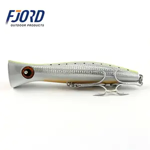FJORD 200mm 118g Top Surface Big Poppers Hard Plastic Popper Lure For Sea Fishing