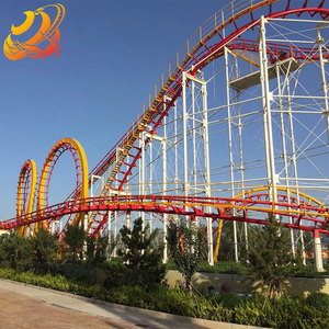 Nouveau <span class=keywords><strong>parc</strong></span> d'attractions manèges 12.8 <span class=keywords><strong>m</strong></span> hauteur aire de jeux équipement montagnes russes - Product Image 2