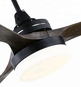 52 inch trong nhà gỗ Blade Antique thiết kế cổ điển 220V AC quạt trần với ánh sáng LED kit điều khiển từ xa - Product Image 3