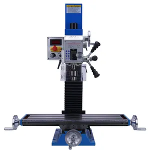 Bench milling machine china milling machine for metal processing and woodworking