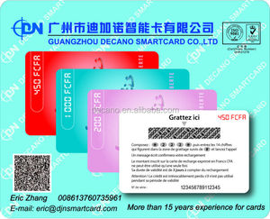 Carte à gratter papier avec codes pin - Product Image 4