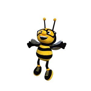 Juguetes de Peluche de Animales Personalizados Profesionales, Peluche de Abeja, Juguetes de Peluche Rellenos - Product Image 1