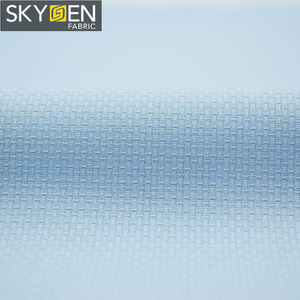 Vải áo sơ mi Skygen thiết kế mới, chất liệu mềm mại, màu trơn, 100% cotton, dệt dobby - Product Image 4