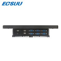 ECSUU Intel Skylake I3 I5 I7 8GB RAM MINI PC 10,1 inch 12,1 inch touchscreen All-in-one industriële ventilatorloze kiosk pc