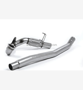 Tuyau de descente d'échappement pour VW <span class=keywords><strong>Golf</strong></span> <span class=keywords><strong>7</strong></span> MK7 <span class=keywords><strong>GTI</strong></span> 2.0L 3'' - Product Image 1
