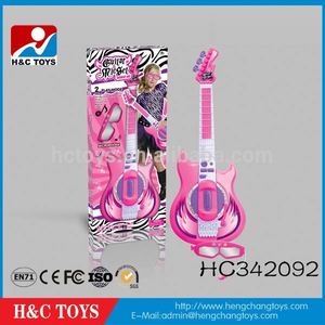 새로운 전기 플라스틱 장난감 기타 마이크 HC342075 - Product Image 3