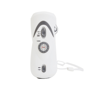Mini téléphone <span class=keywords><strong>portable</strong></span> avec chargeur USB et 3 led, lampe de poche à manivelle avec radio - Product Image 4