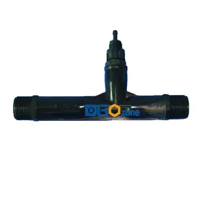 1" Venturi Injector with Valve for Mixing Liquid and Gas Mixer injector garden irrigation PVDF body ozone KH-A32235 DGOzone