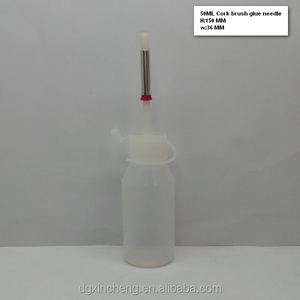 Venta al por Mayor de Fábrica de Botellas de Gotero de PE de 50 ml o Botellas con Pincel <span class=keywords><strong>para</strong></span> Pegamento - Product Image 3