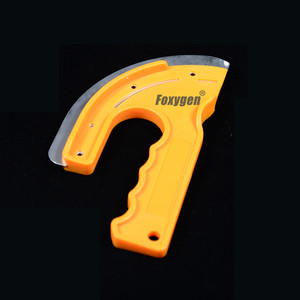 Spatule en acier inoxydable avec manche en bois pour plafonds tendus <span class=keywords><strong>de</strong></span> la marque Foxygen, en <span class=keywords><strong>PVC</strong></span> extensible - Product Image 5