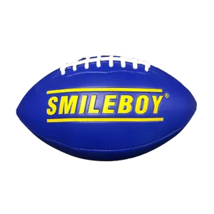 Xiamen benutzer definierte Logo Pu Leder Rugby billige American Football Bälle Größe 9