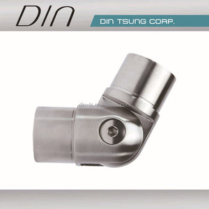 Adjustable Stainless Steel Handrail Elbow Joint for Stair <b>Railings</b> <b>Wall</b> <b>Mounted</b> Modern Design - Product Image 5