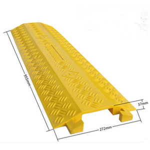 Cubierta de cable de plástico, CE dos <span class=keywords><strong>canales</strong></span> Cubierta de cable de plástico de PVC PU grande para interiores, PROTECTOR DE CABLE - Product Image 1