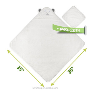 Serviette à capuche pour bébé, serviette <span class=keywords><strong>de</strong></span> <span class=keywords><strong>bain</strong></span> très douce, pour garçons et filles, visage d'animaux <span class=keywords><strong>de</strong></span> plage, 100% coton - Product Image 1