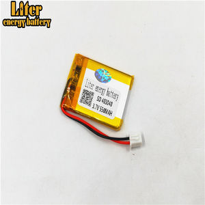 Plug <span class=keywords><strong>2</strong></span>.0-<span class=keywords><strong>2</strong></span> P 403040 550 mah 3.7 v rechargeable lipo battery li ion polymer battery Solar lithium battery with PCM - Product Image 6