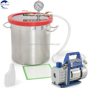 3 Gallon Rvs Vacuümkamer kit Ontgassen Urethanen Siliconen Epoxies