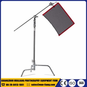 Estudio fotográfico profesional 40 pulgadas <span class=keywords><strong>de</strong></span> vídeo cámara telescópica móvil compacto par led <span class=keywords><strong>trabajo</strong></span> luz boom soporte C - Product Image 6