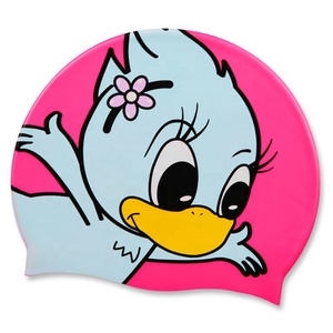 Bonitos gorros <span class=keywords><strong>de</strong></span> natación negros y amarillos - Product Image 4
