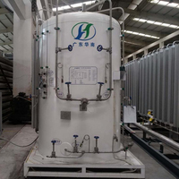 Réservoir de stockage cryogénique d'oxygène liquide, d'azote, d'argon et de CO2 de 1000 litres à 5000 litres, prix d'usine