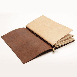 Tùy chỉnh chính hãng Da Tạp Chí cổ điển phong cách cổ điển du lịch bơm lại bằng văn bản nhật ký máy tính <span class=keywords><strong>x</strong></span>ách tay - Product Image 3