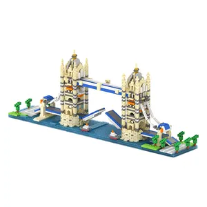 Jouets WL à construire, bloc de construction en plastique, yz-diamond Blocks, double côtés, YZ056