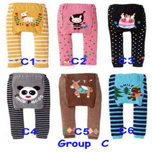 Pur coton belle monde en vrac enfants de couleur collants vente chaude carton busha bébé leggings pantalons chauds - Product Image 5