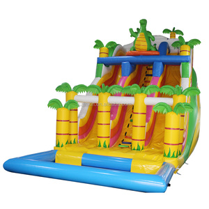 Dubaï Chaude En Plein Air <span class=keywords><strong>Toboggan</strong></span> Avec <span class=keywords><strong>Piscine</strong></span> Grand Gonflable Escaliers <span class=keywords><strong>Toboggan</strong></span> Pour Enfants - Product Image 2