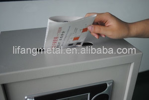 電子ドロップ貸金庫金属および鋼の現金収納ボックス - Product Image 4