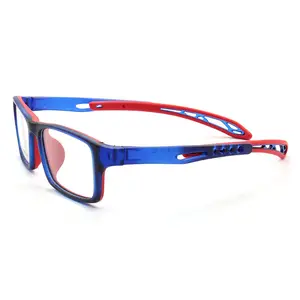 TR90两调混色灵活青少年眼镜框可搭配防蓝光镜片