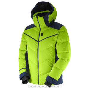 Giacca da sci impermeabile da montagna per gli uomini RYH823 con cappuccio termica interna personalizzata giacca da sci a buon mercato da uomo - Product Image 1