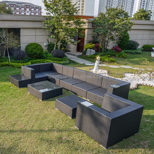 Outdoor Wicker Sofa Furniture <strong>Rattan</strong> Sectional Long <strong>Corner</strong> Sofa <strong>Sets</strong> - Product Image 3