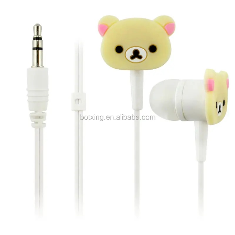 Custom hello kitty headphones cartoon earphones for kids