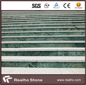 Carreaux de marbre vert du Guatemala importés pour les escaliers - Product Image 2