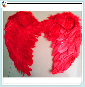 Puntelli per foto fatti a mano Costume da festa in maschera per adulti grandi <span class=keywords><strong>ali</strong></span> d'angelo in <span class=keywords><strong>piuma</strong></span> HPC-2376 - Product Image 6