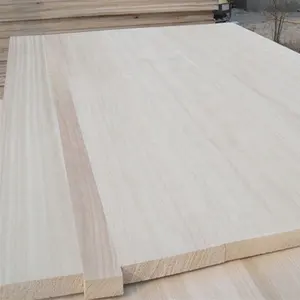 4MM 5MM批发进口轻质木材价格泡桐板A4 木材供应商面板Balsa床单出售