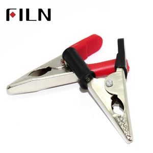 75mm Rouge Noir En Laiton Nickelé <span class=keywords><strong>Voiture</strong></span> <span class=keywords><strong>Pinces</strong></span> Crocodiles <span class=keywords><strong>Pinces</strong></span> De <span class=keywords><strong>Batterie</strong></span> Pince <span class=keywords><strong>Crocodile</strong></span> - Product Image 3