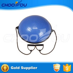 Equipo de Gimnasio de musculación 58 cm PVC bola de bosu <span class=keywords><strong>balance</strong></span> trainer Media Bola de la Gimnasia - Product Image 3