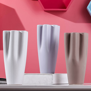 Únicos Flor de cerámica Floral decorativo florero para <span class=keywords><strong>la</strong></span> decoración de mesa de contenedor de <span class=keywords><strong>la</strong></span> planta florero de cerámica Bud - Product Image 3